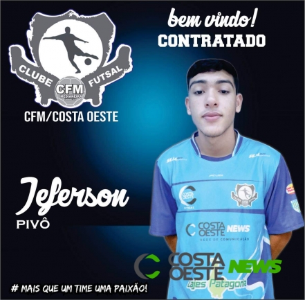 CFM Costa Oeste anuncia mais uma contratação antes da estreia na Série Bronze 
