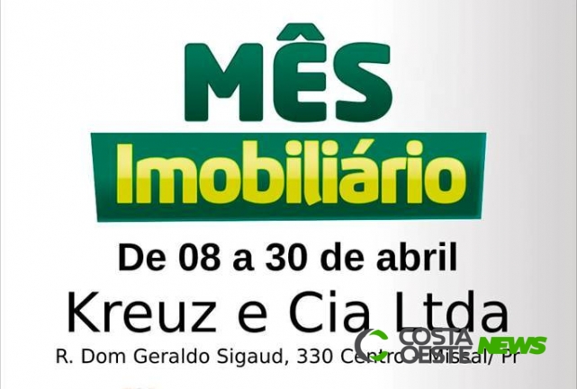 ???Mês Imobiliário??? Cresol vai movimentar o setor de construção civil em Missal