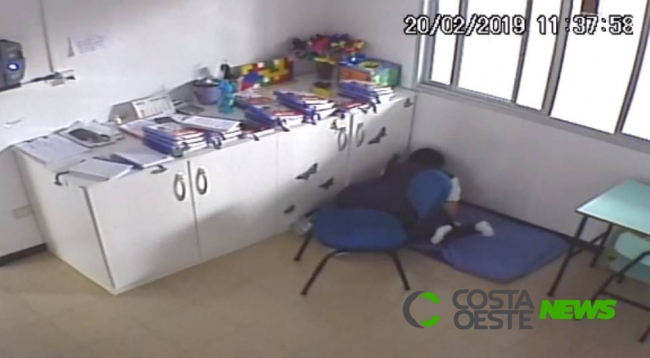 Vídeo: câmera flagra agressão a criança em creche particular no Paraná