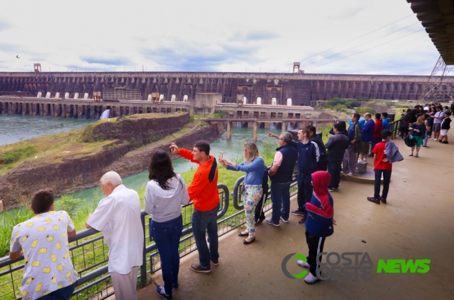 Movimento de turistas na Itaipu sobe 17,5% no feriado de Páscoa