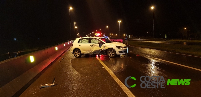 Acidente envolve 3 carros na 277 em Medianeira
