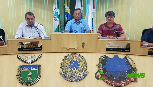 Em Sessão polêmica, idade define novo presidente da Câmara de São Miguel