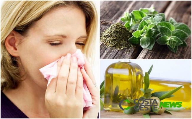 Remédio de orégano e azeite de oliva para proteger o sistema respiratório
