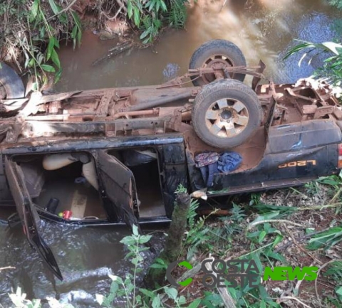 Homem morre após cair de ponte em estrada rural