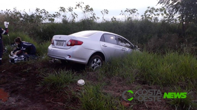 Três pessoas ficam feridas na BR-277