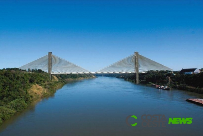 Paga pela Itaipu, obra da segunda ponte entre Brasil e Paraguai deve gerar 400 empregos diretos