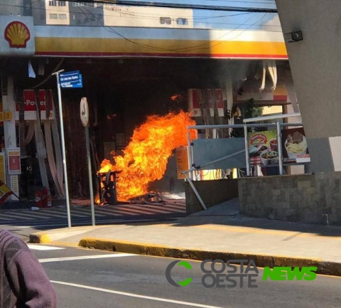 Explosão em posto de combustíveis causa pânico em Apucarana