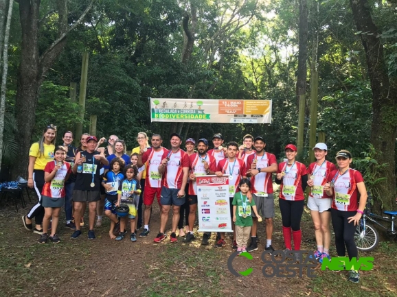 Pedalada pela Biodiversidade reuniu dezenas de ciclistas e corredores da região