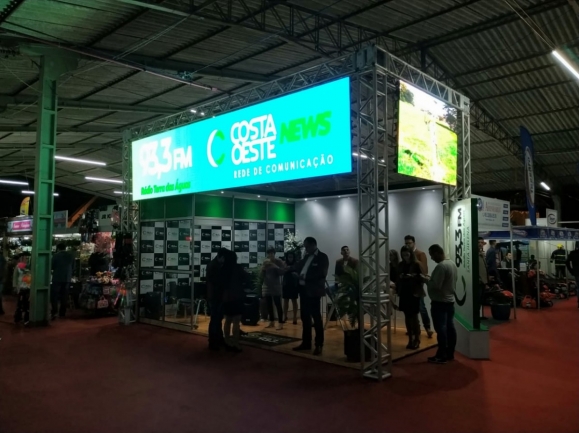 Expo Santa Helena: visite o estande Costa Oeste FM