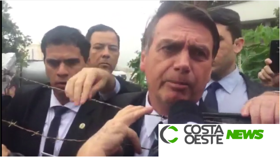 Bolsonaro revela intenção de reabrir estrada do Colono