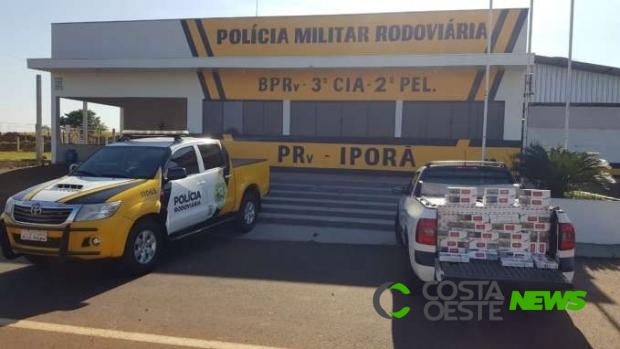 PRE apreende mais de 20 mil maços de cigarros