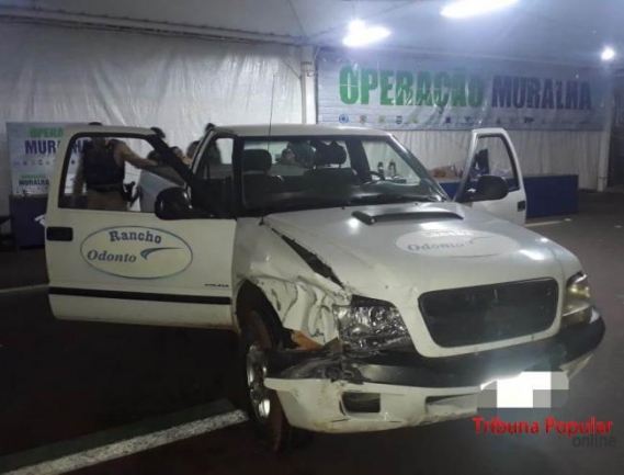 Durante Operação Muralha, veículo foge na contramão