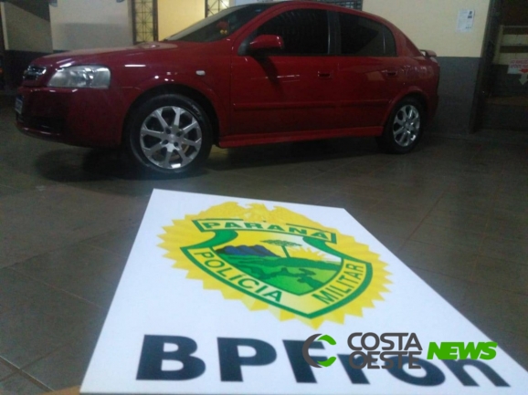 Carro é apreendido após perseguição de policiais do BPFron