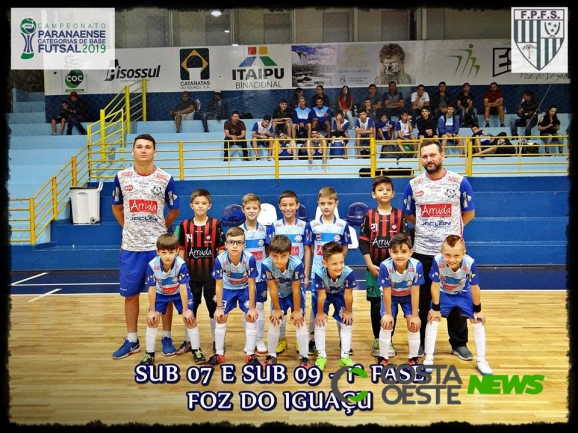 Medianeira recebe Campeonato Paranaense de Futsal Sub-20 neste fim de semana: Sub -09 joga em Londrina 