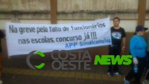 Servidores públicos estaduais entram em greve 