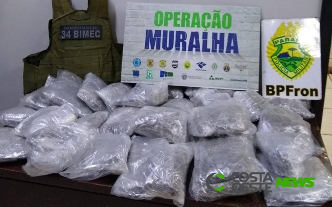 Maconha é apreendida dentro de caixa de som em São Miguel do Iguaçu