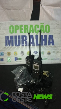 BPFron apreende rádios transceptores digitais na cidade Guaíra