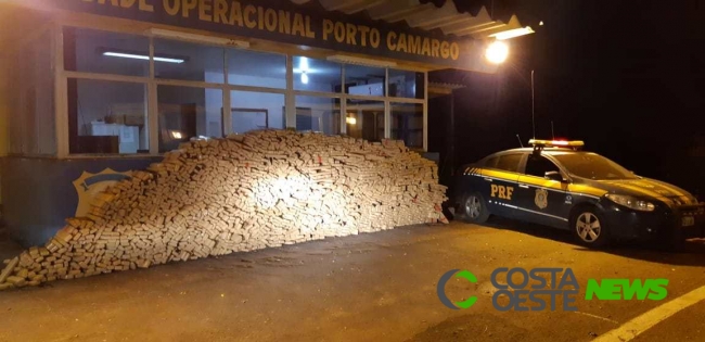 14,9 toneladas de drogas foram apreendidas no Paraná pela PRF durante o 1º semestre