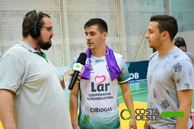 Andrey se desliga do Aymoré Futsal de Matelândia 