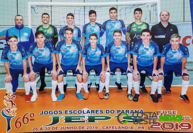 Mondrone de Medianeira conquista os Jogos Escolares no Futsal