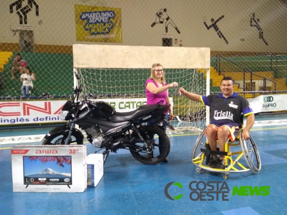 Equipe de Handebol em Cadeira de Rodas de São Miguel anuncia ganhadores de rifa beneficente  