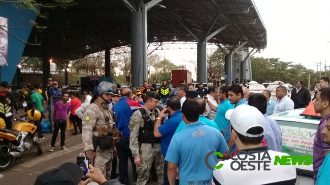 Começa mobilização de taxistas em Ciudad del Este