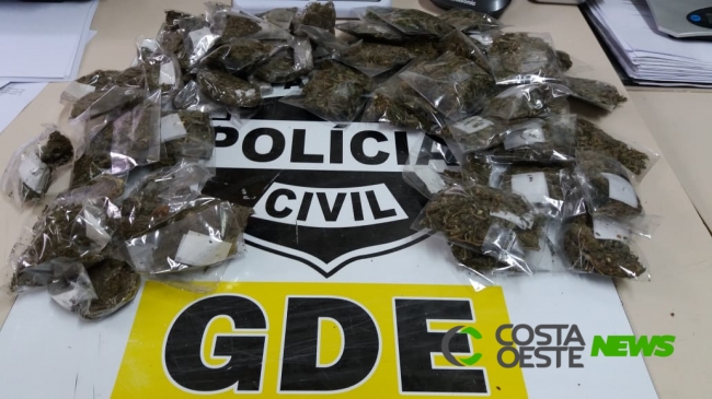 Adolescente de 14 anos é apreendido em flagrante pelo GDE