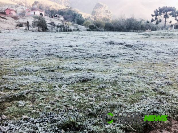 Alerta de geada: Madrugada promete frio intenso na região