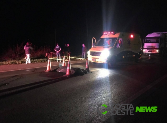 Atropelamento com morte é registrado na rodovia BR-277