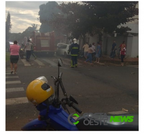 Incêndio atinge quatro casas