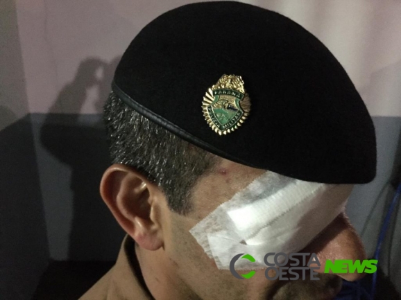 Homem joga gasolina em policiais militares e deixa três feridos em Marechal Rondon