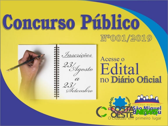 São Miguel do Iguaçu abre concurso público para todos os níveis