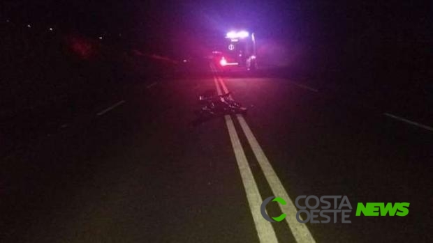 Quatro pessoas são atropeladas e duas morrem em Laranjeiras do Sul