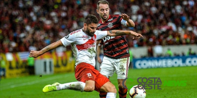OU??A OS GOLS: Inter perde para o Flamengo por 2 a 0 e se complica na Libertadores