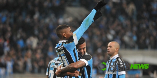 OU??A OS GOLS: Grêmio se impõe, faz 2 a 0 no Athletico-PR e fica perto da final
