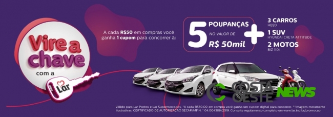 Campanha Promocional de Vendas - Vire a chave com a Lar