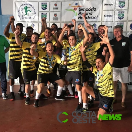 São Miguel do Iguaçu conquista título Paranaense de Handebol Série Prata 