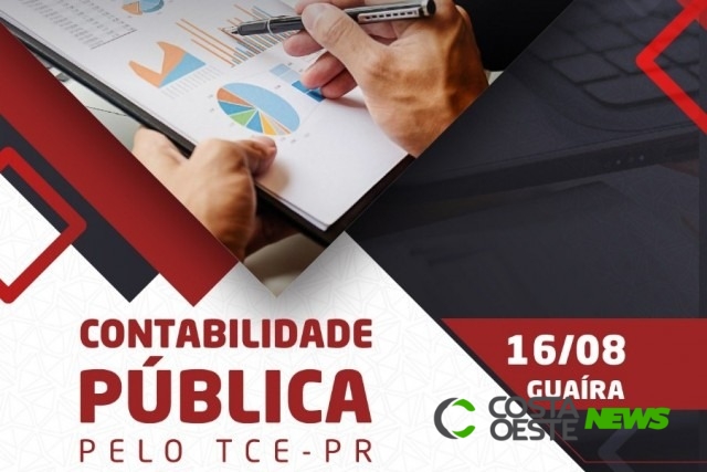 Escola do Tribunal de Contas realiza palestra sobre Contabilidade Pública em Guaíra