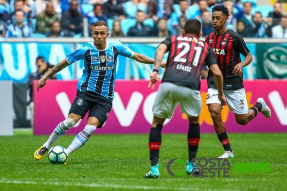 Com mobilização, Grêmio encara o Athletico-PR com transmissão ao vivo da Rede Costa Oeste 