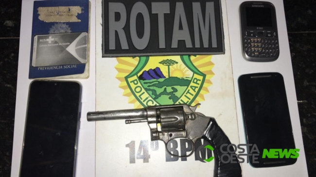 ROTAM prende dois homens após roubo em São Miguel do Iguaçu