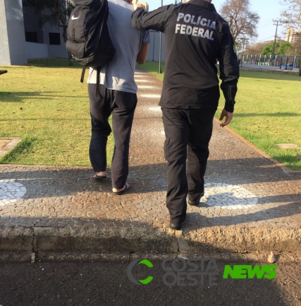 Homem é preso pela Polícia Federal por romper a tornozeleira eletrônica