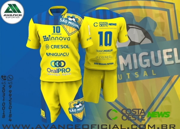 Rede Costa Oeste fecha parceria com São Miguel Futsal 