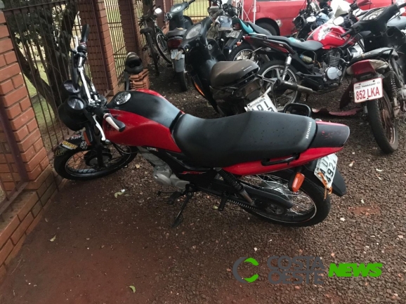 Polícia Militar apreende motocicleta conduzida por adolescente em Itaipulândia 