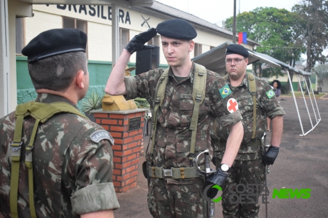 15ª Companhia de Infantaria Motorizada realiza formatura 