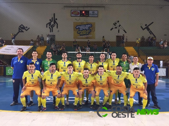 São Miguel Futsal perde em casa na estreia da Copa Cresol de Futsal