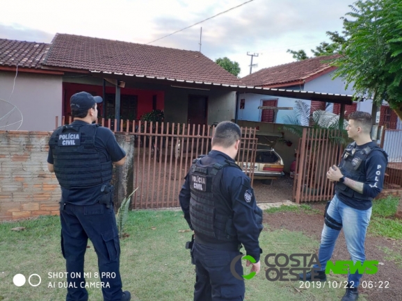 Polícia Civil de Santa Helena cumpre mandado em Sub Sede