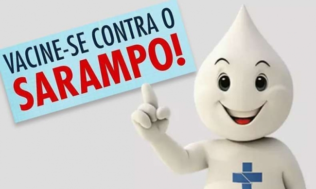 Dia D da campanha nacional de vacinação contra o sarampo acontece neste sábado (19)