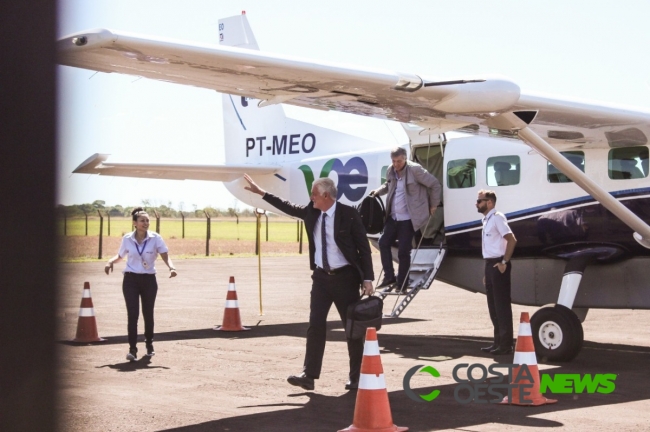 Guaíra recebe primeiro voo do programa Voe Paraná 