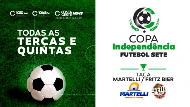 Grupo C finaliza a 2ª rodada pela Copa Independência de Futebol Sete - Taça Martelli/Fritz Bier