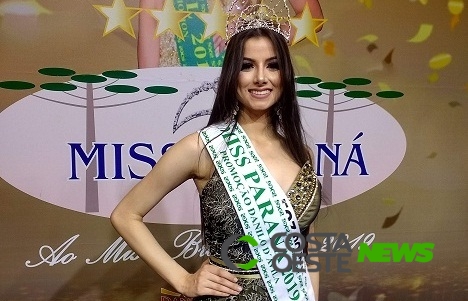 Miss Paraná é de Foz do Iguaçu